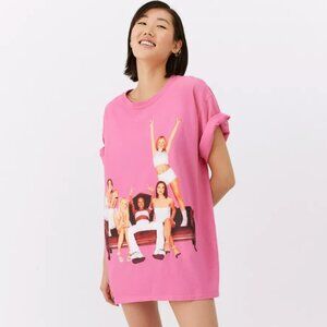 UO Spice Girls Oversized Band T-Shirt